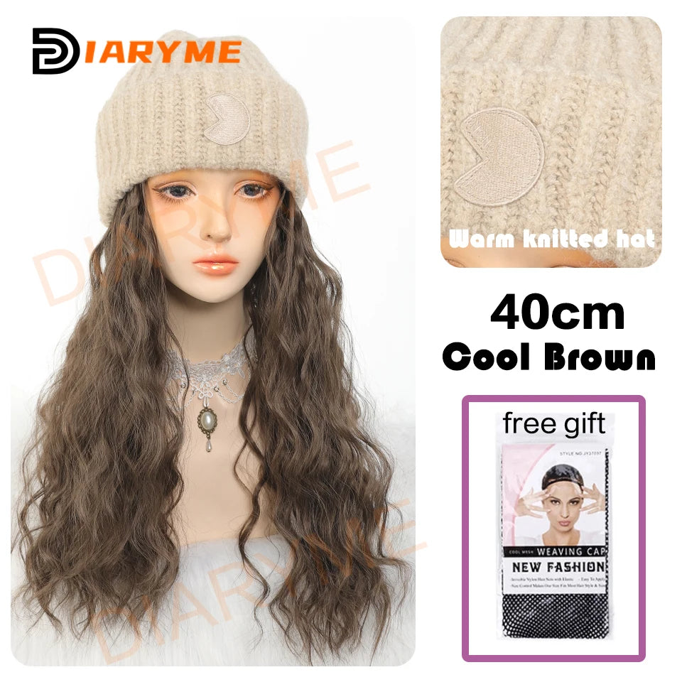 Synthetic Long Wavy Hair Wigs