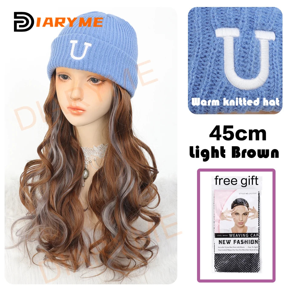 Synthetic Long Wavy Hair Wigs