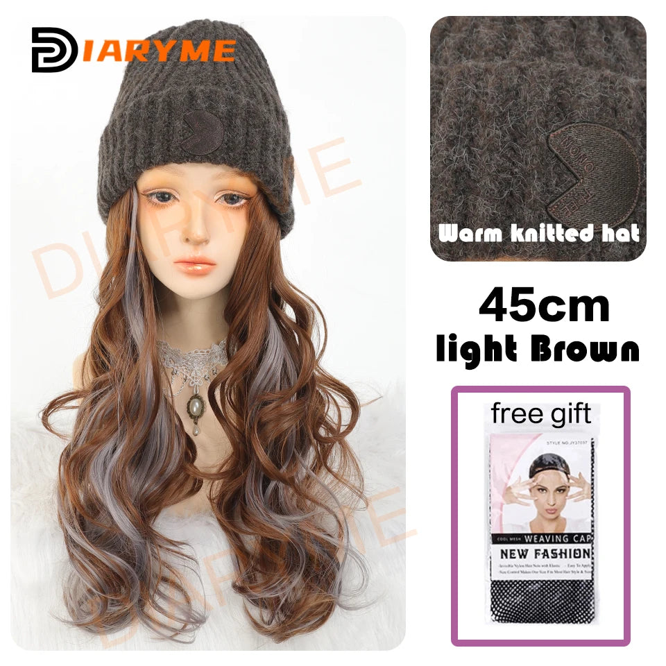 Synthetic Long Wavy Hair Wigs