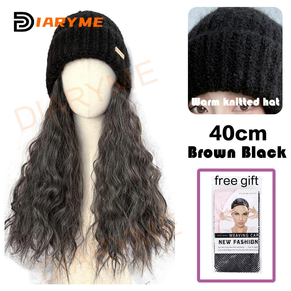 Synthetic Long Wavy Hair Wigs