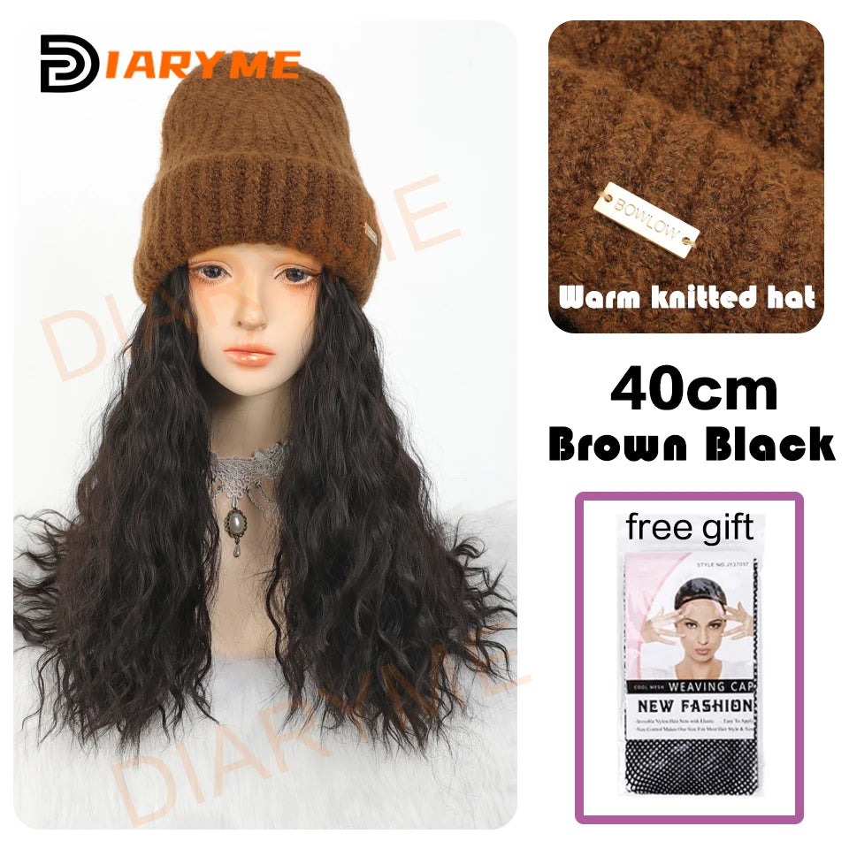 Synthetic Long Wavy Hair Wigs