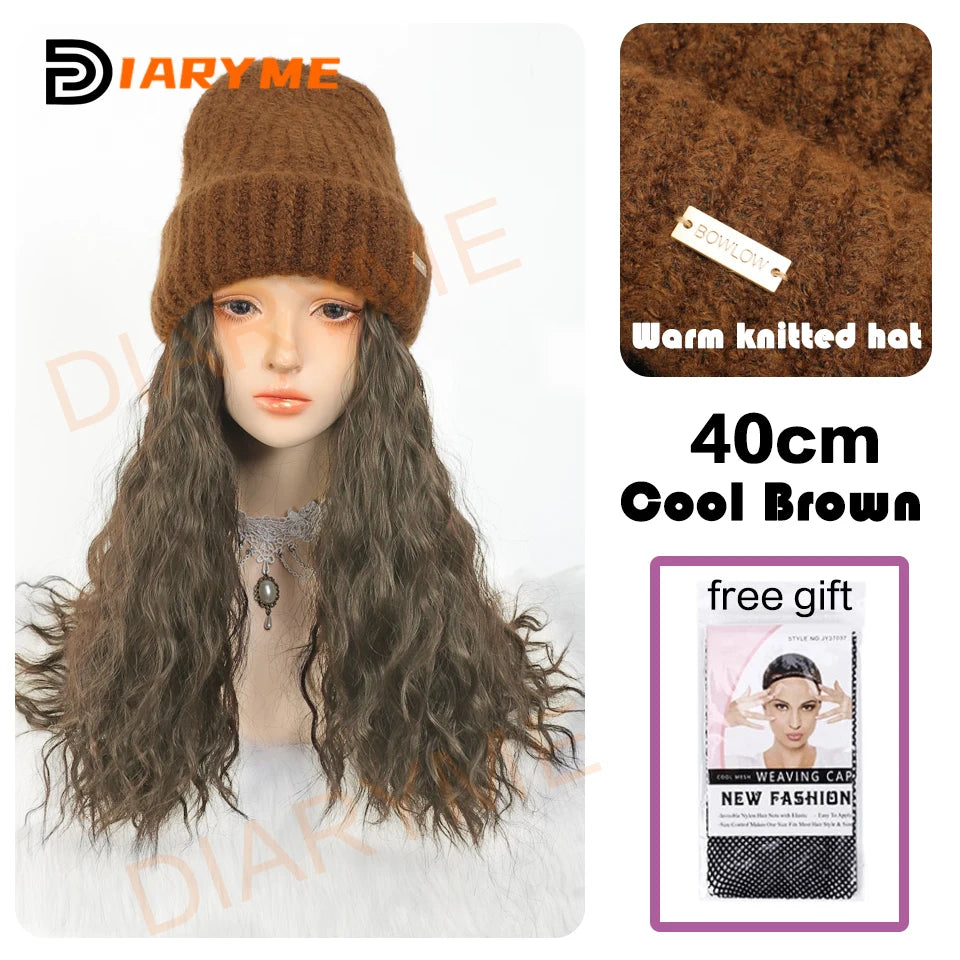 Synthetic Long Wavy Hair Wigs