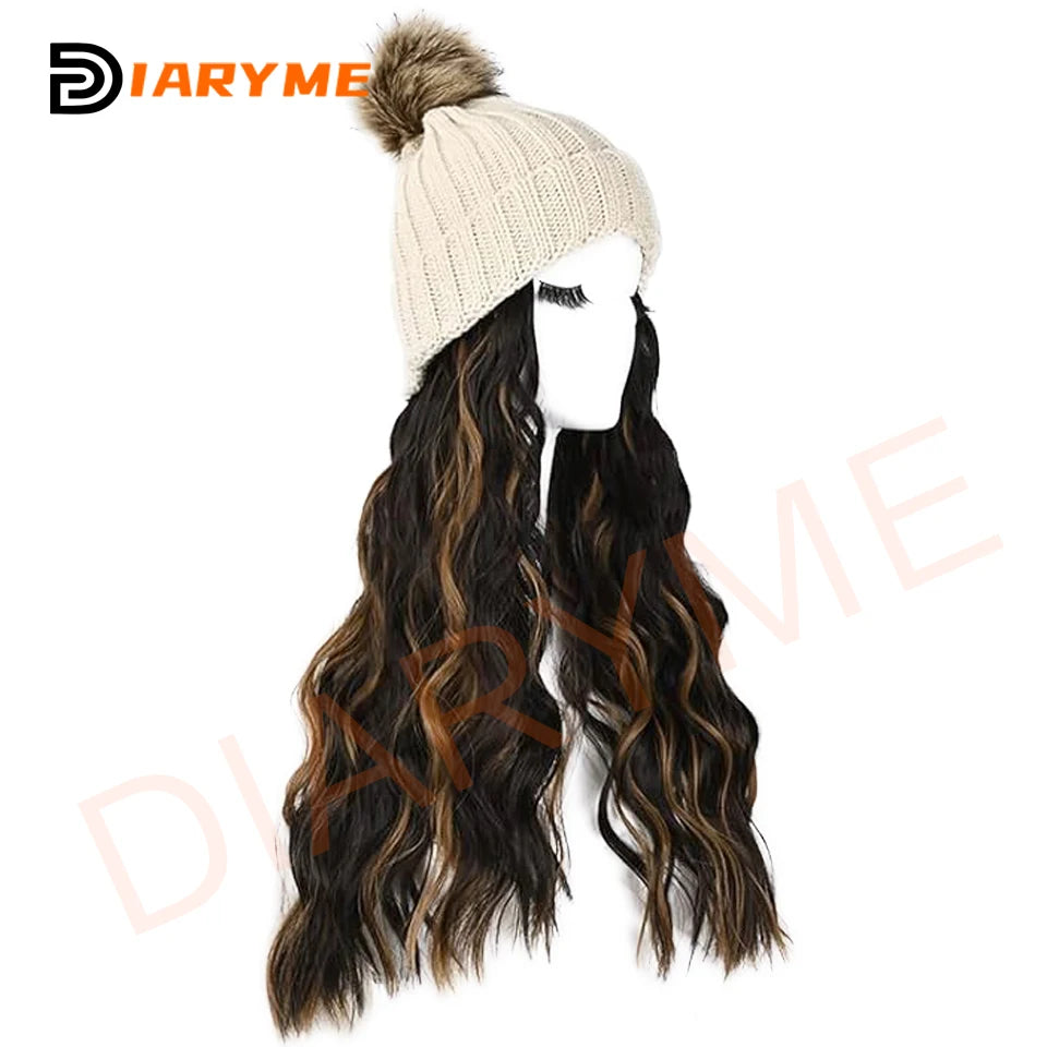 Synthetic Long Wavy Hair Wigs