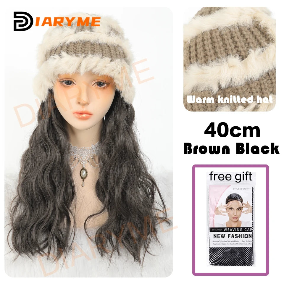 Synthetic Long Wavy Hair Wigs