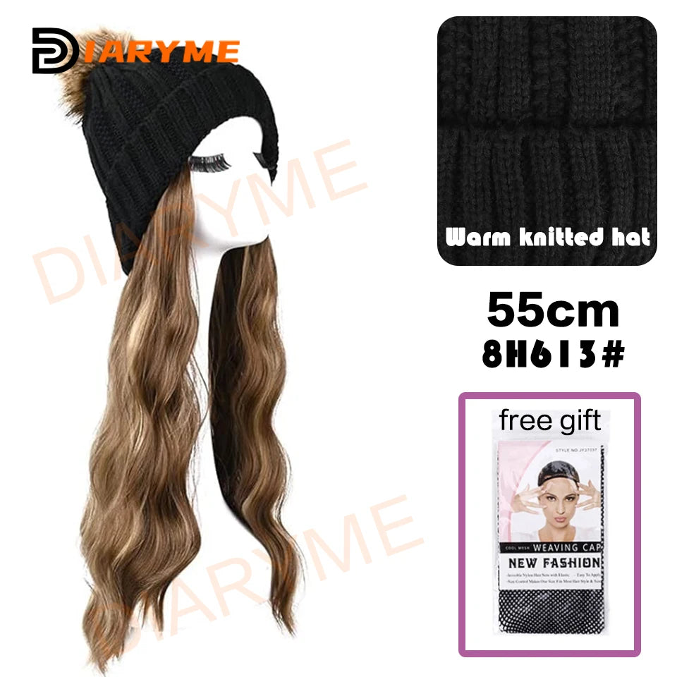 Synthetic Long Wavy Hair Wigs