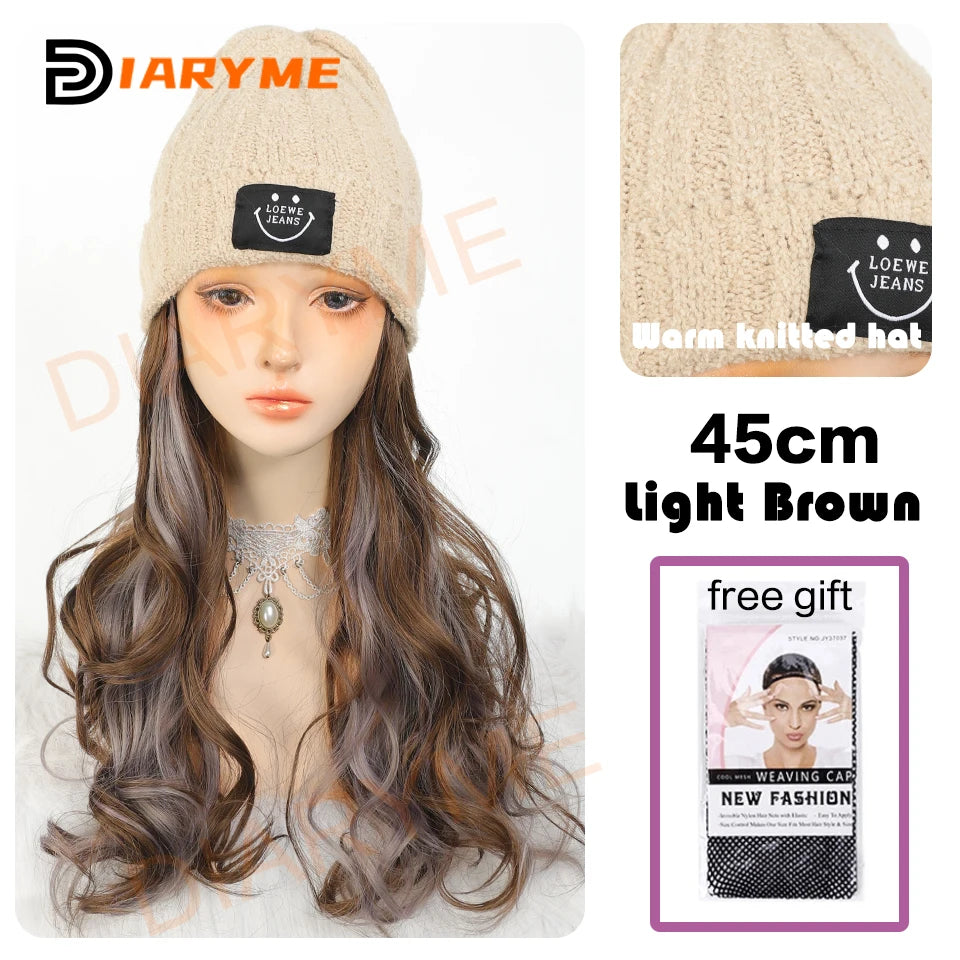 Synthetic Long Wavy Hair Wigs