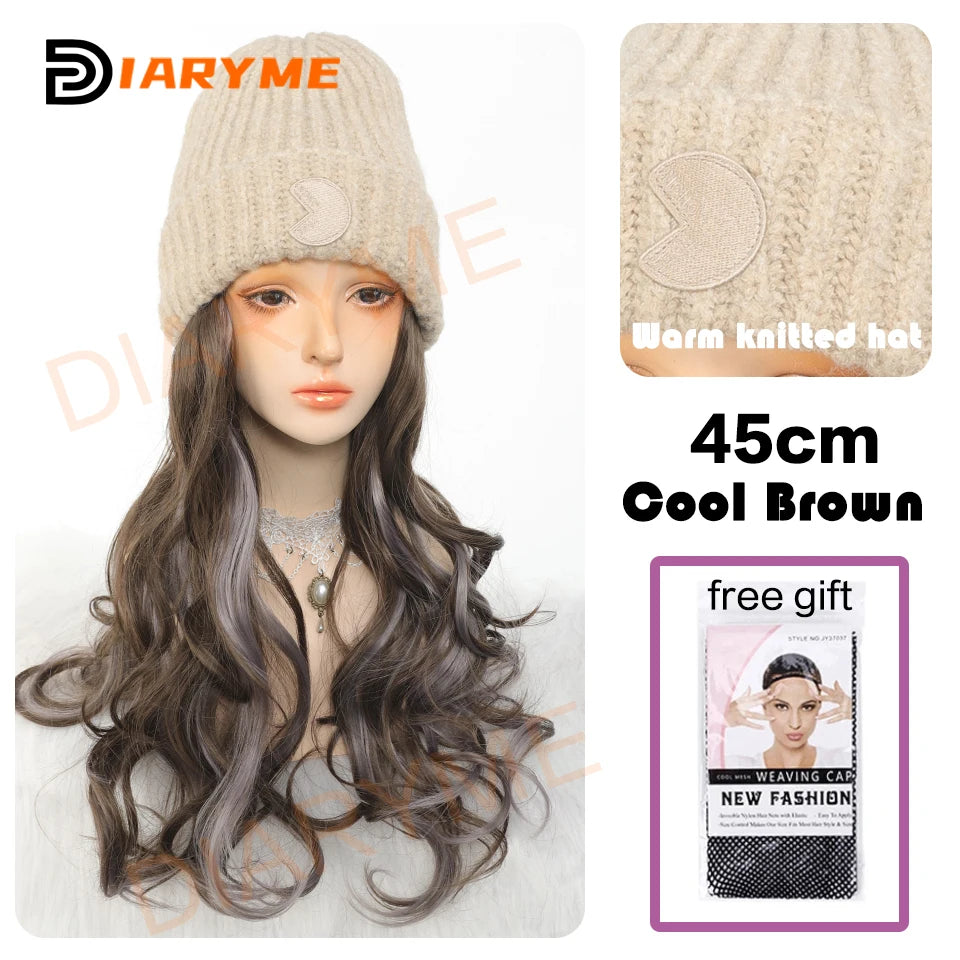 Synthetic Long Wavy Hair Wigs