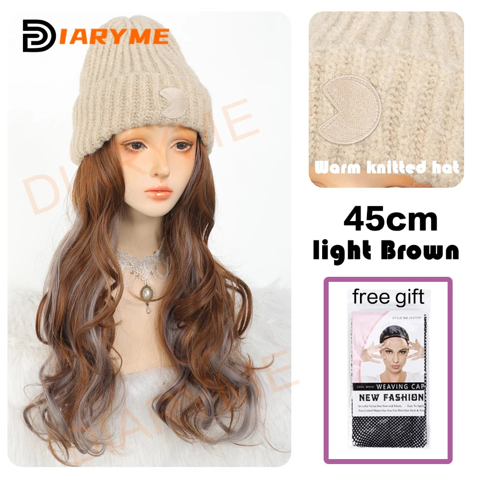 Synthetic Long Wavy Hair Wigs