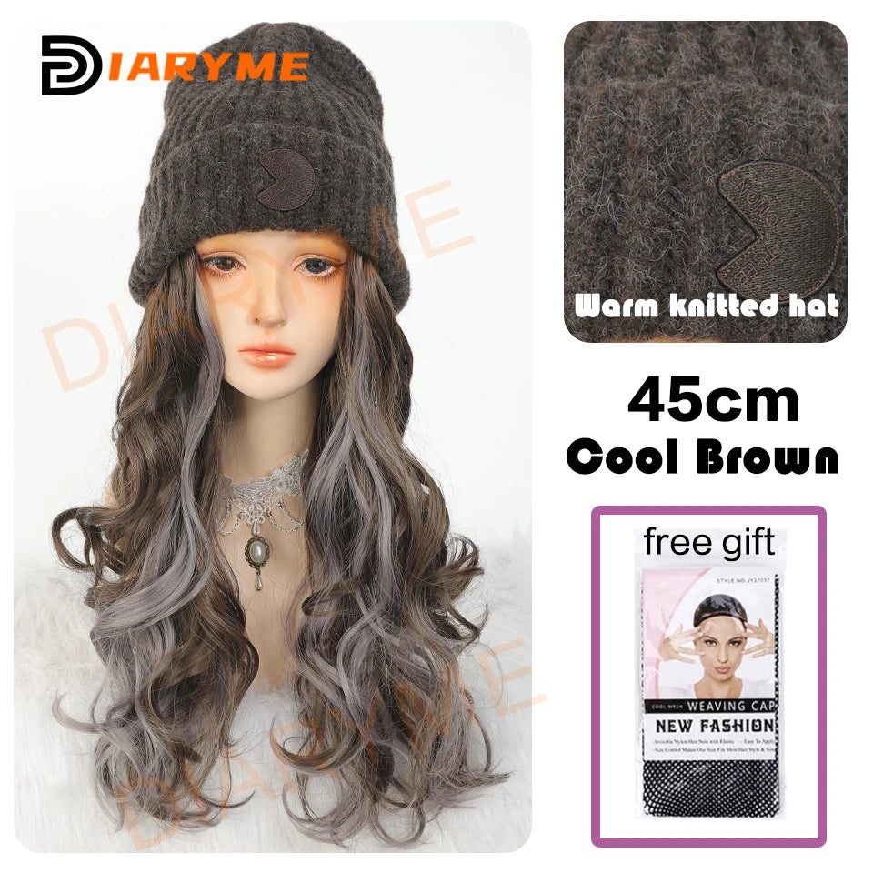 Synthetic Long Wavy Hair Wigs