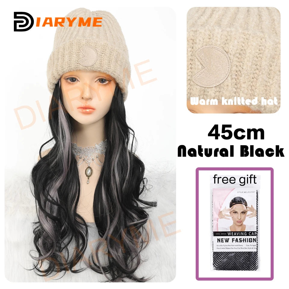 Synthetic Long Wavy Hair Wigs