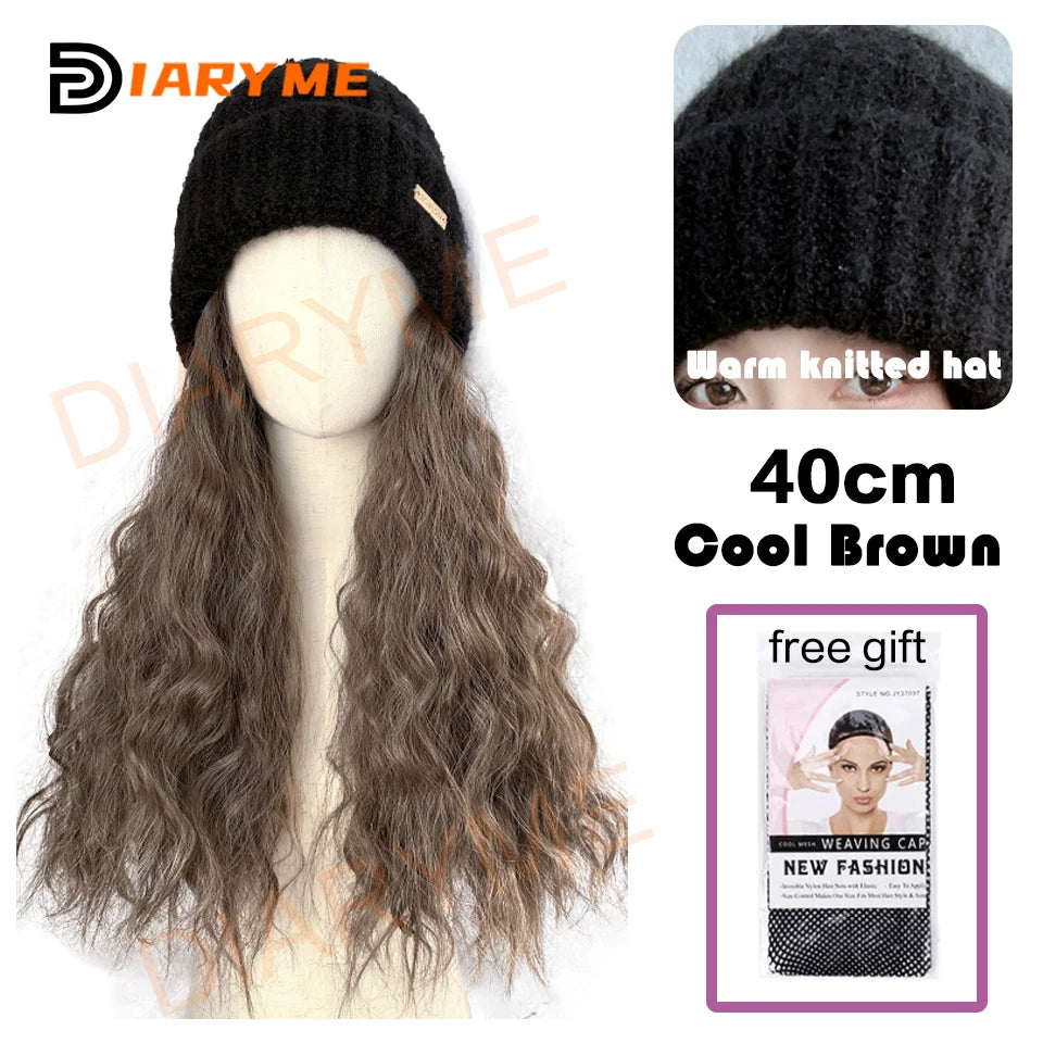 Synthetic Long Wavy Hair Wigs