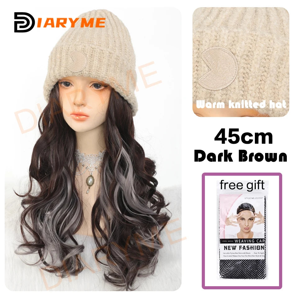 Synthetic Long Wavy Hair Wigs