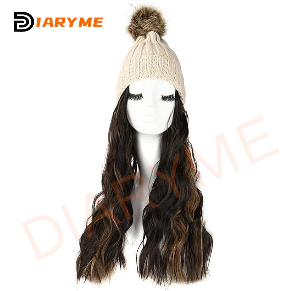Synthetic Long Wavy Hair Wigs