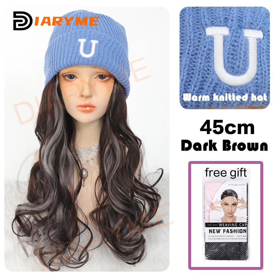 Synthetic Long Wavy Hair Wigs