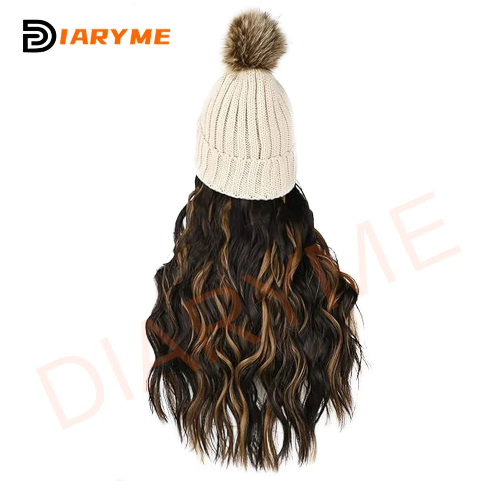 Synthetic Long Wavy Hair Wigs