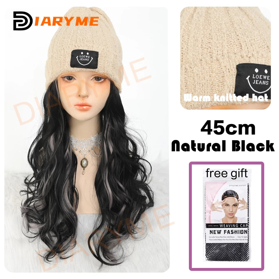 Synthetic Long Wavy Hair Wigs