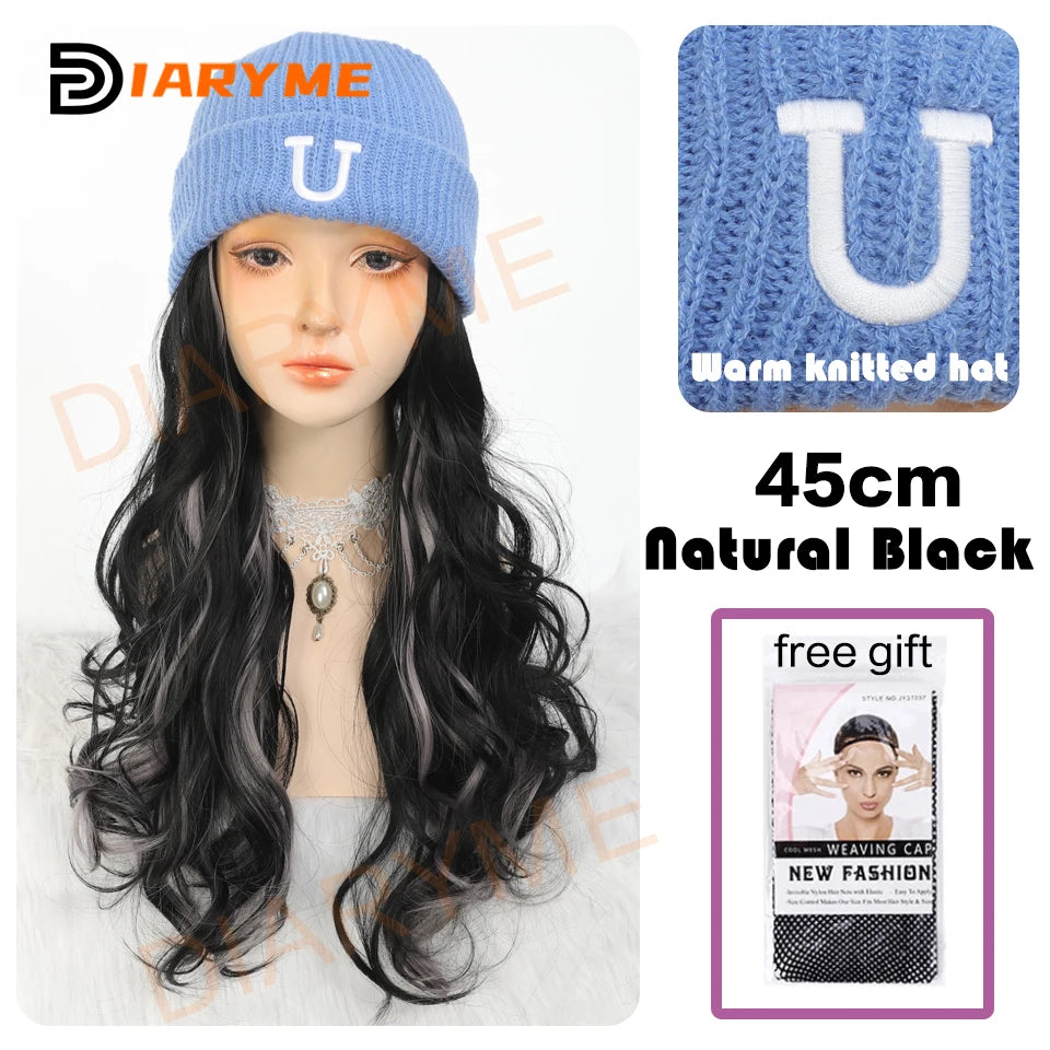 Synthetic Long Wavy Hair Wigs