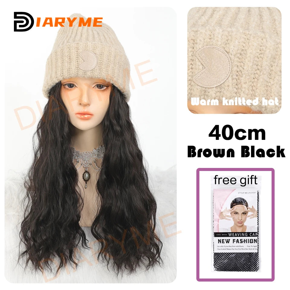 Synthetic Long Wavy Hair Wigs