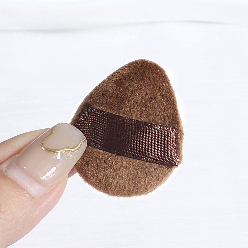 Chocolate Biscuit Style Powder Puff 6 pc