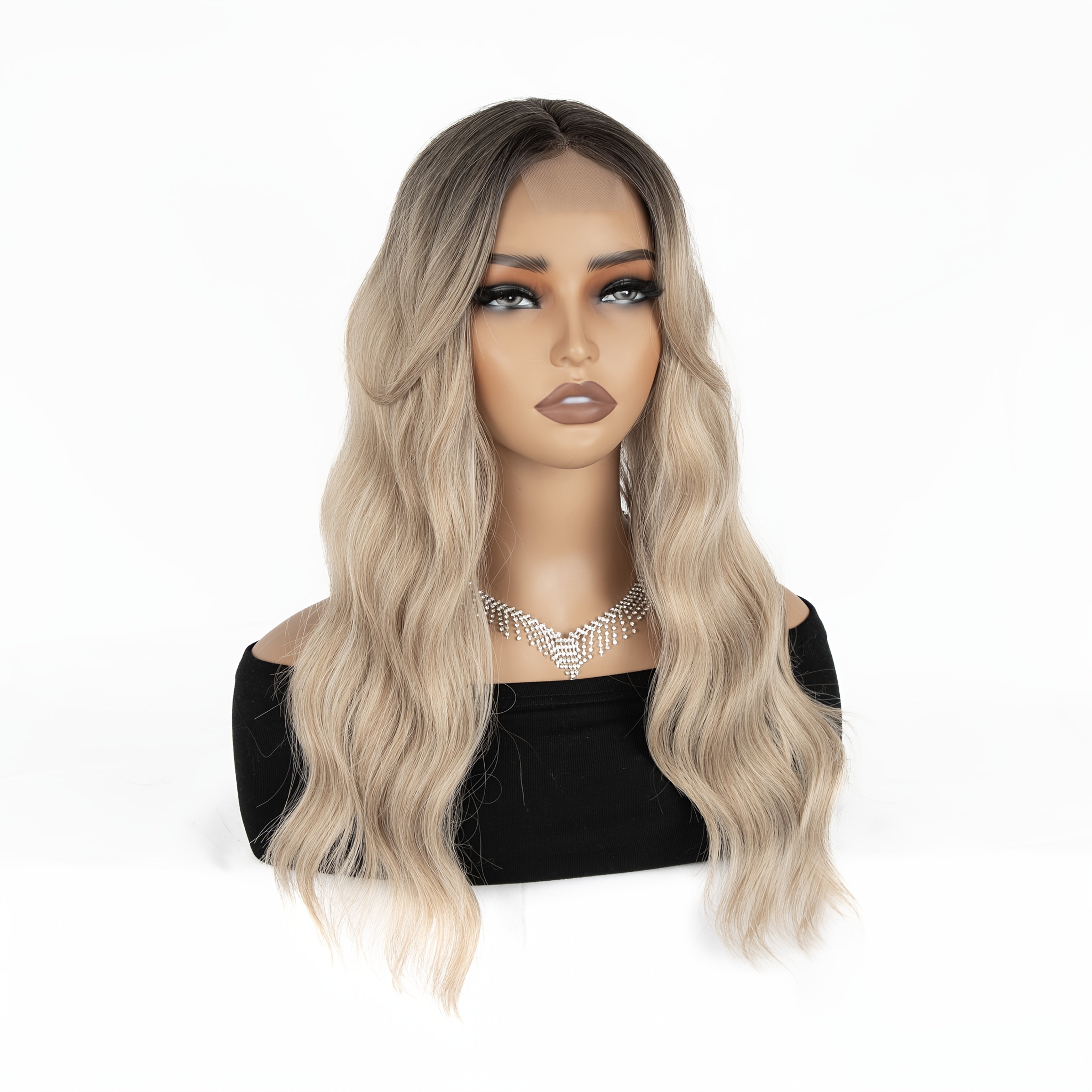 22Inch Clip-In Synthetic Hairpiece To Volume