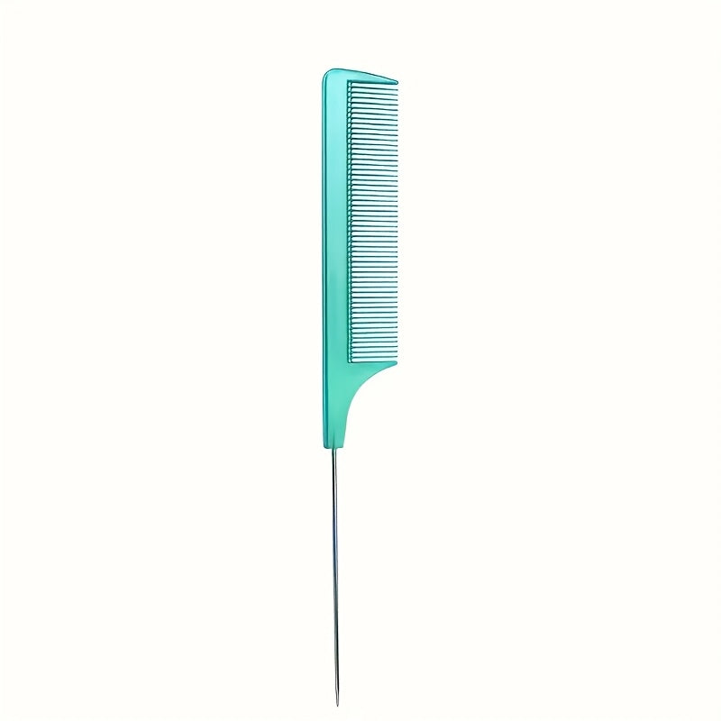 Professional Rat-Tail Comb with Stainless Steel Teeth