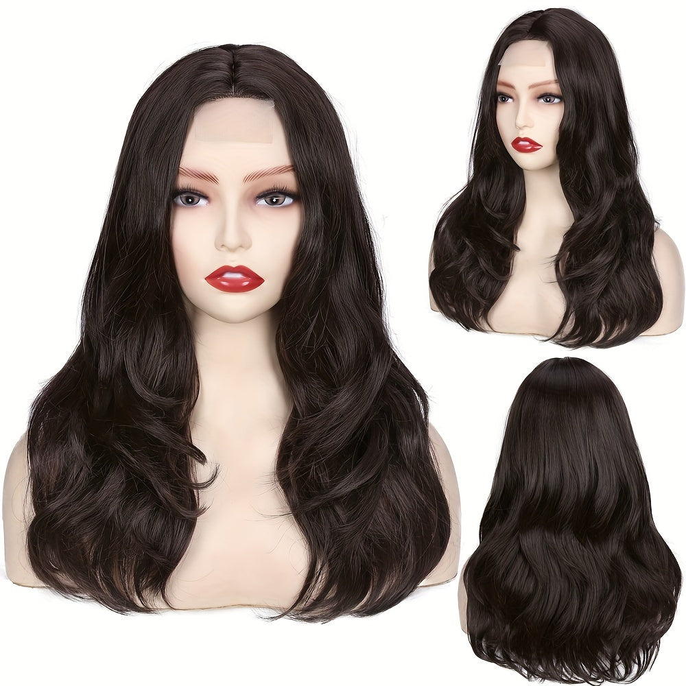 Long Wavy Wig With Highlights