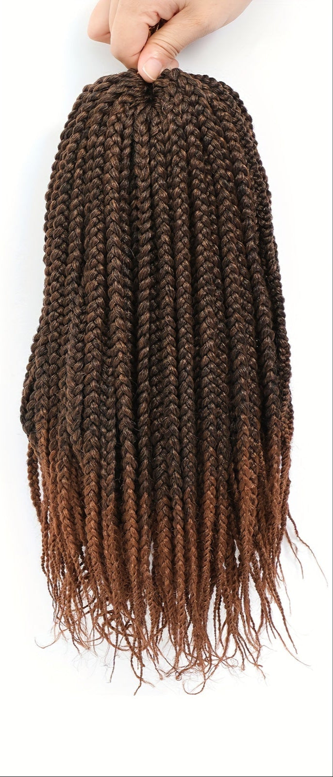 Box Braids Crochet Hair 12 Inch Crochet Braids 3 Packs 72 Strands