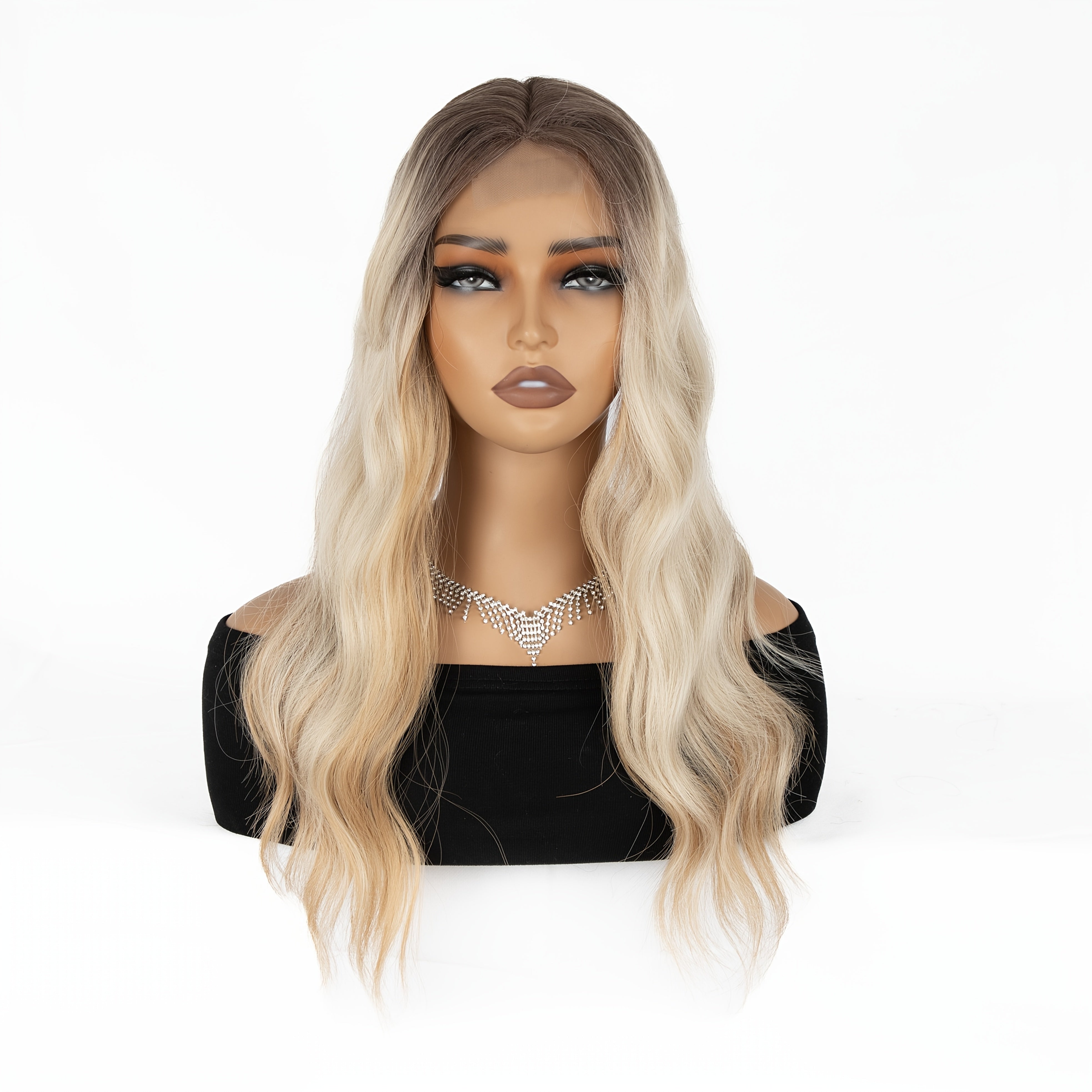 22Inch Clip-In Synthetic Hairpiece To Volume