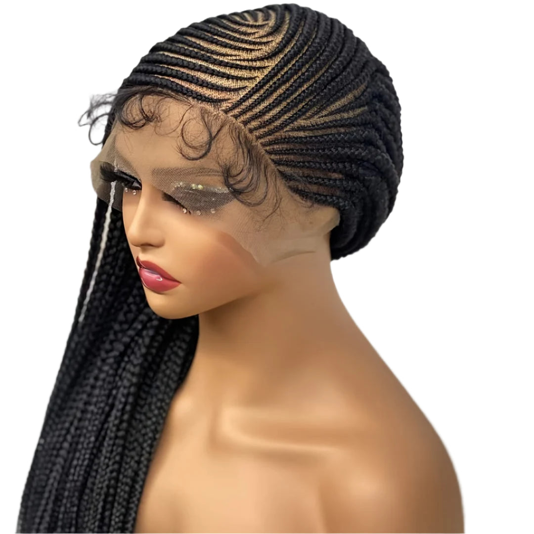 Braided 13x6 Lace wig Braids Wigs