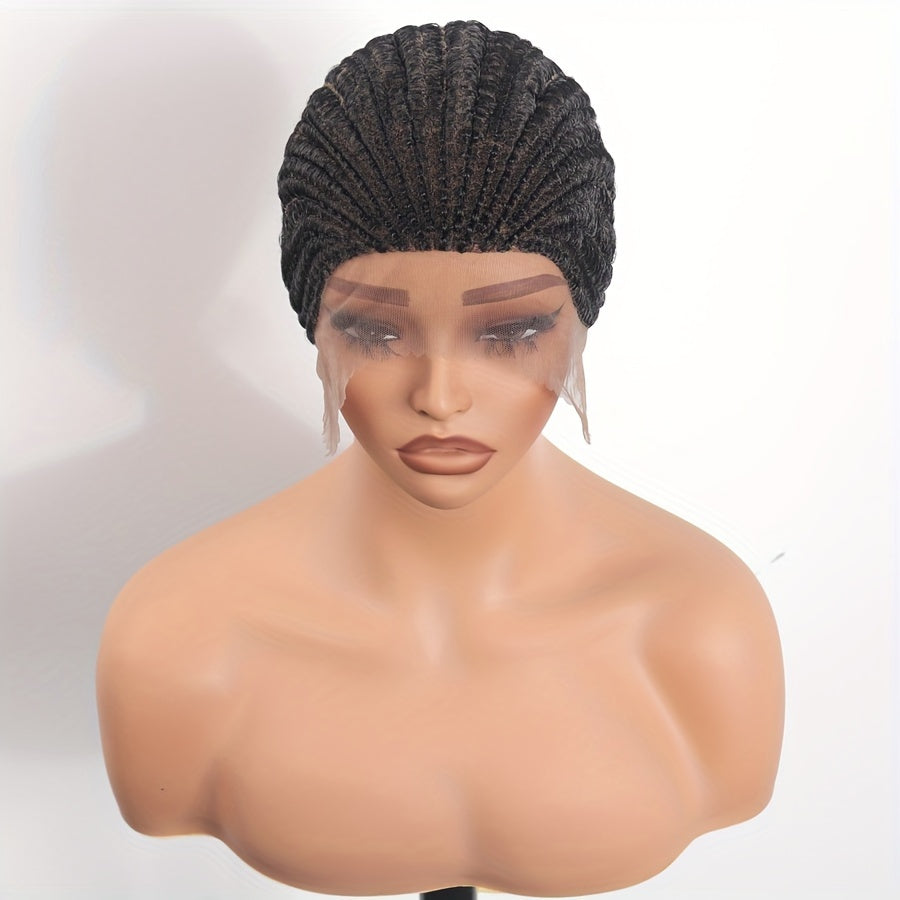 Double Lace Braided Wig Cap for Crochet & Embroidery