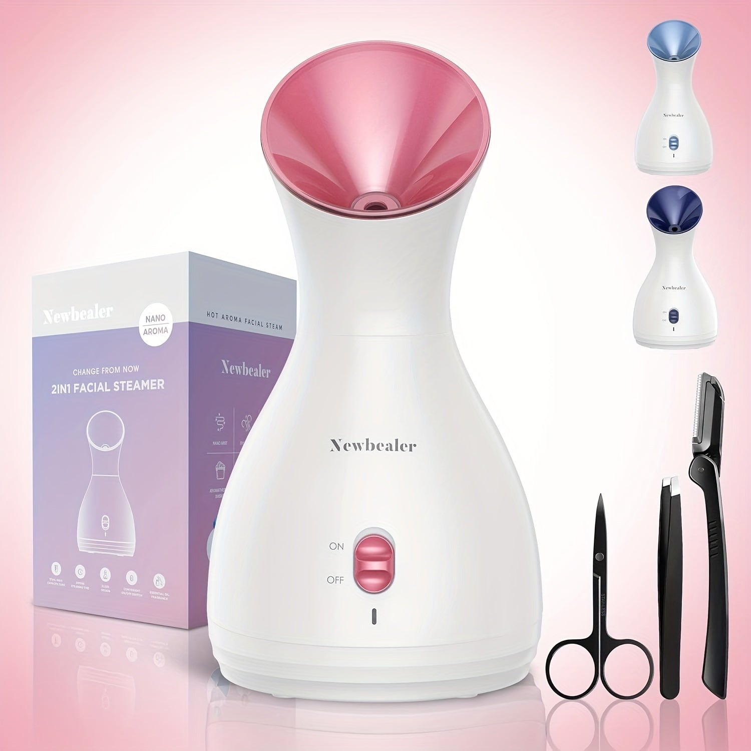 Portable Nano Mist Facial Steamer