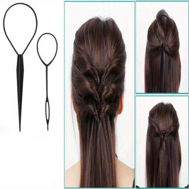 4pcs Hair Loop Tool Set