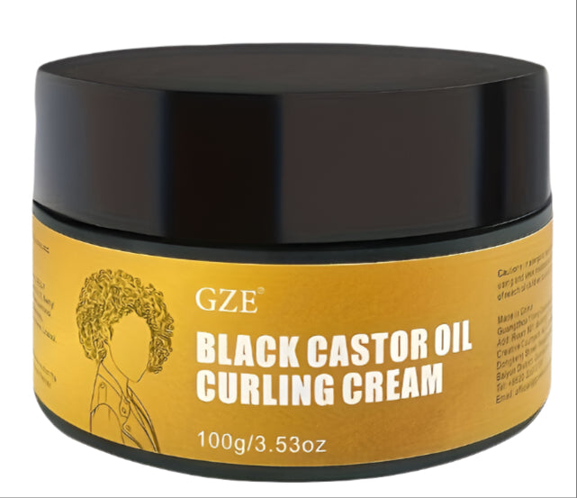 GZE Black Castor Oil Curl Defining Cream