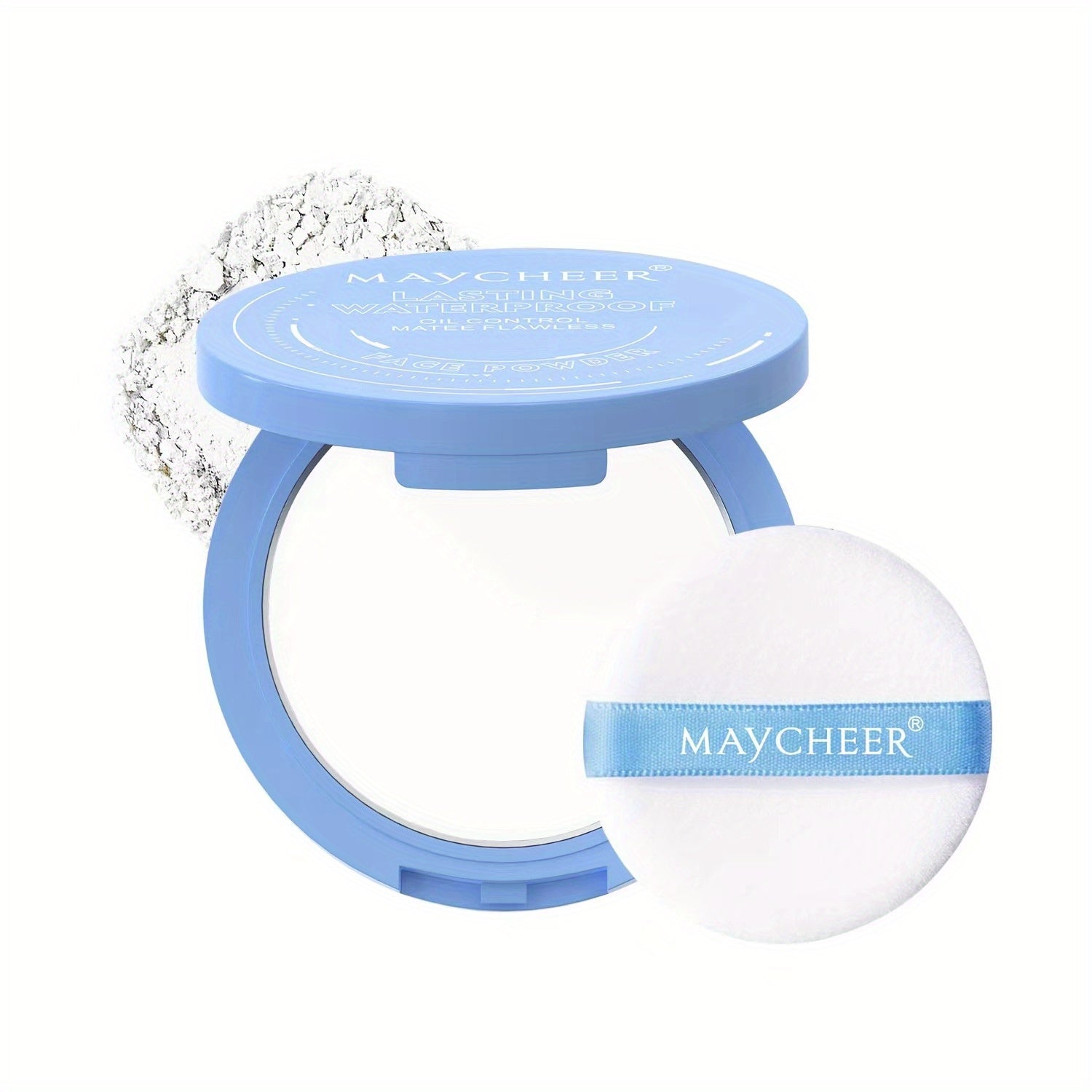 6 Color Waterproof Matte Setting Face Powder