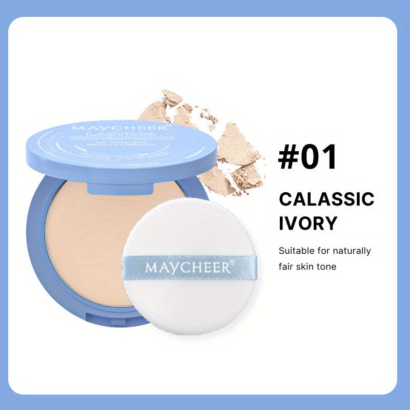 6 Color Waterproof Matte Setting Face Powder