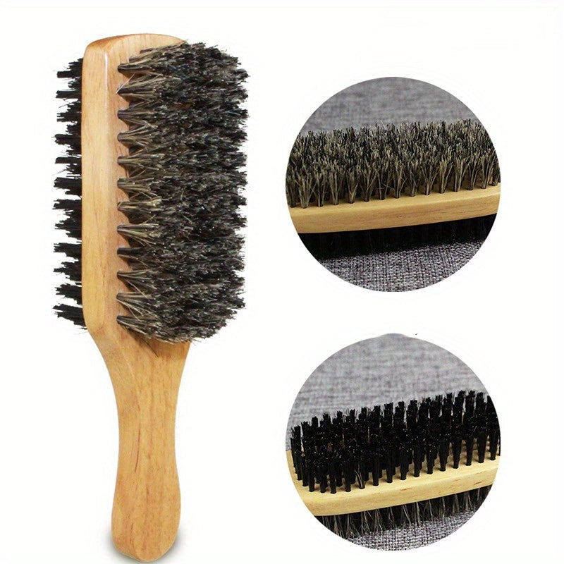 Grooming Brush Set for Men: Beard And Mustache Brush