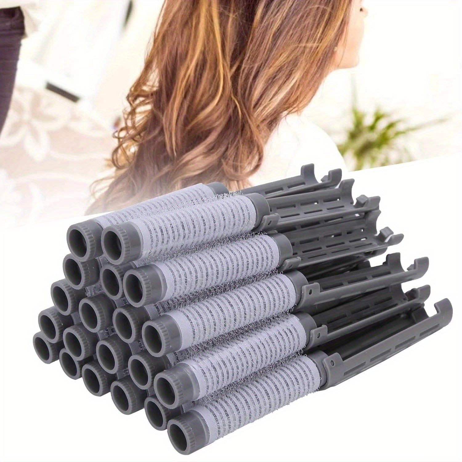 20pcs Hair Perm Rods, Fluffy Perming Rod