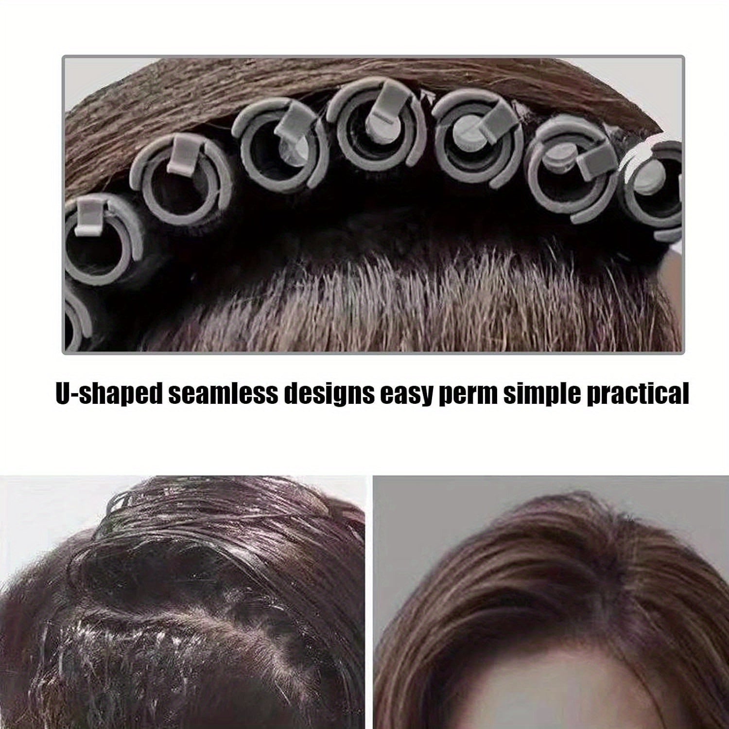 20pcs Hair Perm Rods, Fluffy Perming Rod