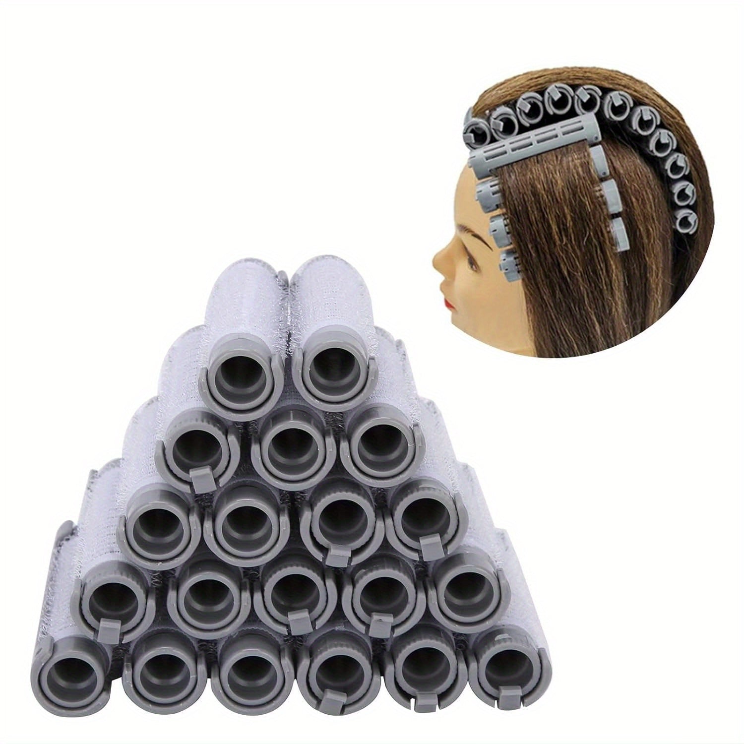 20pcs Hair Perm Rods, Fluffy Perming Rod