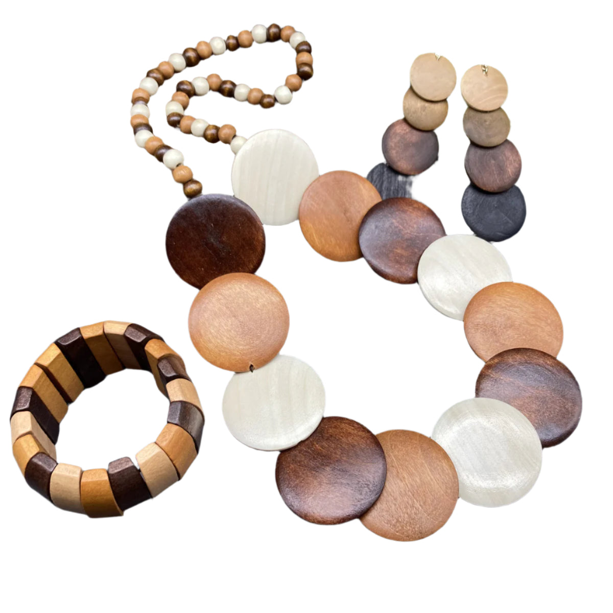Rustic Bohemian 3-Piece Jewelry Set