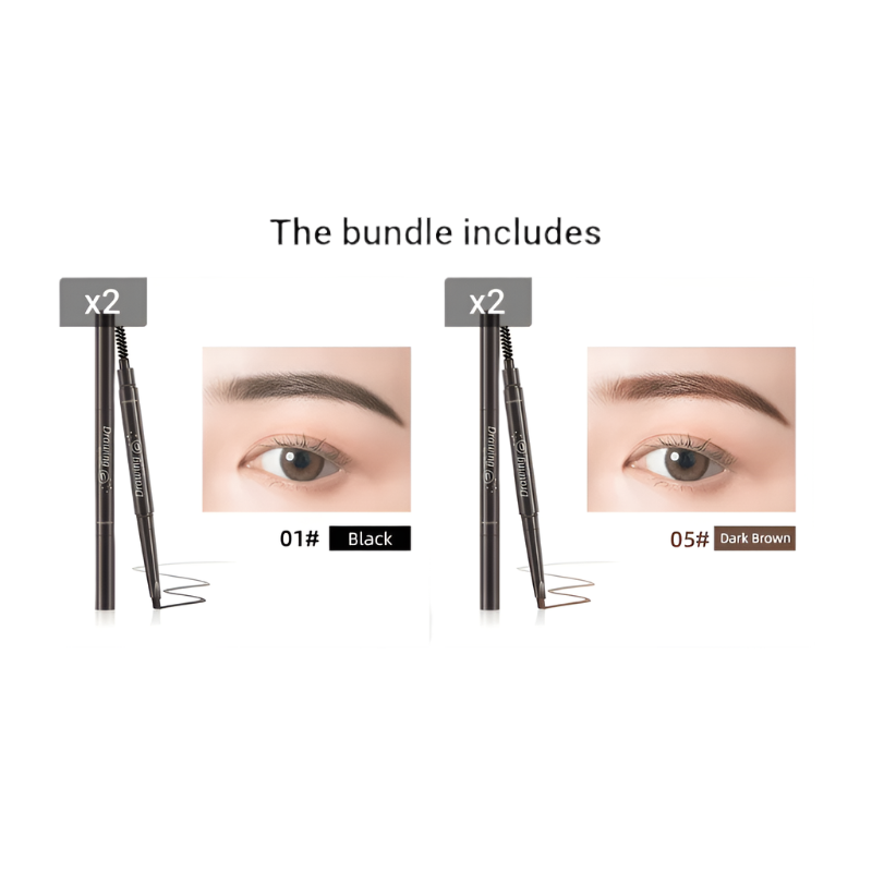 Double Heads Eyebrow Pencil