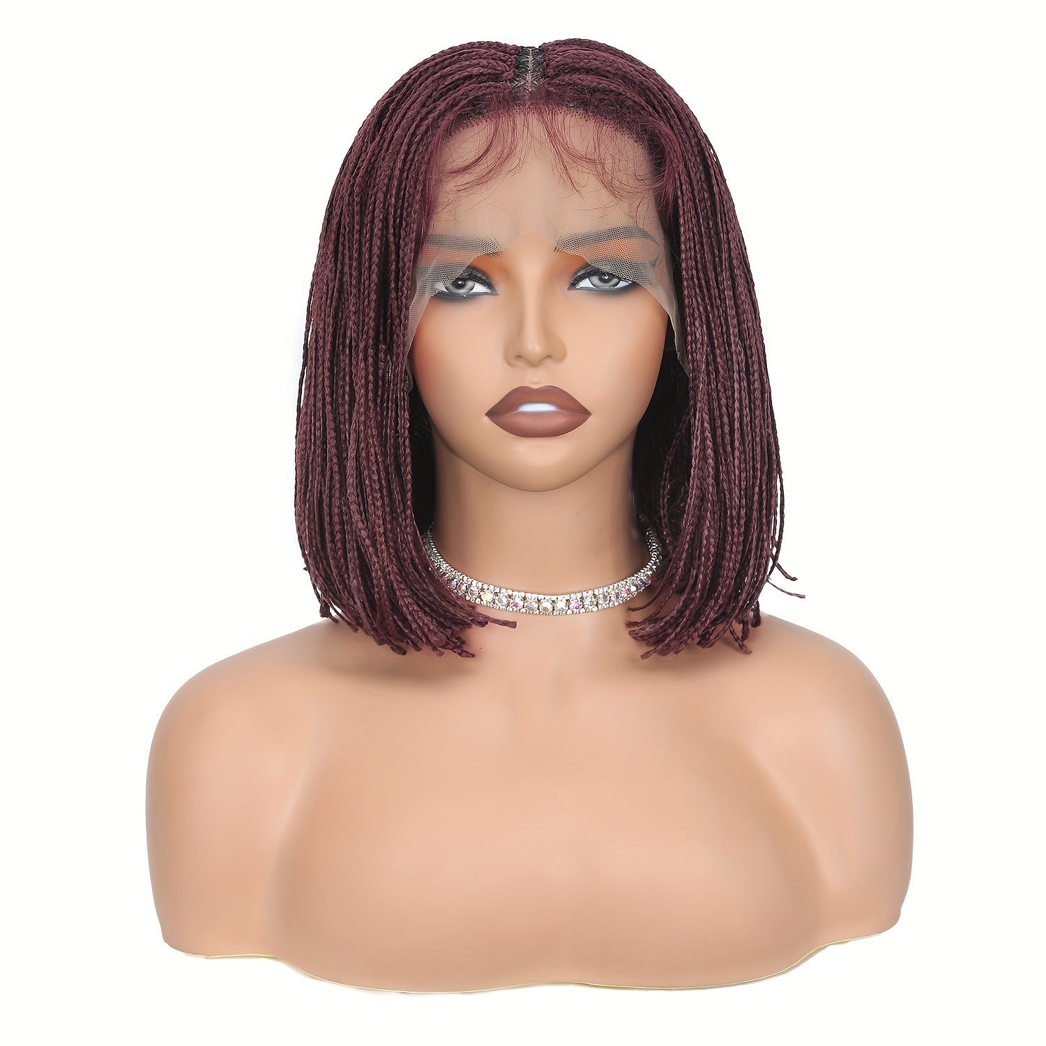 12 Inch Short Braided Wig