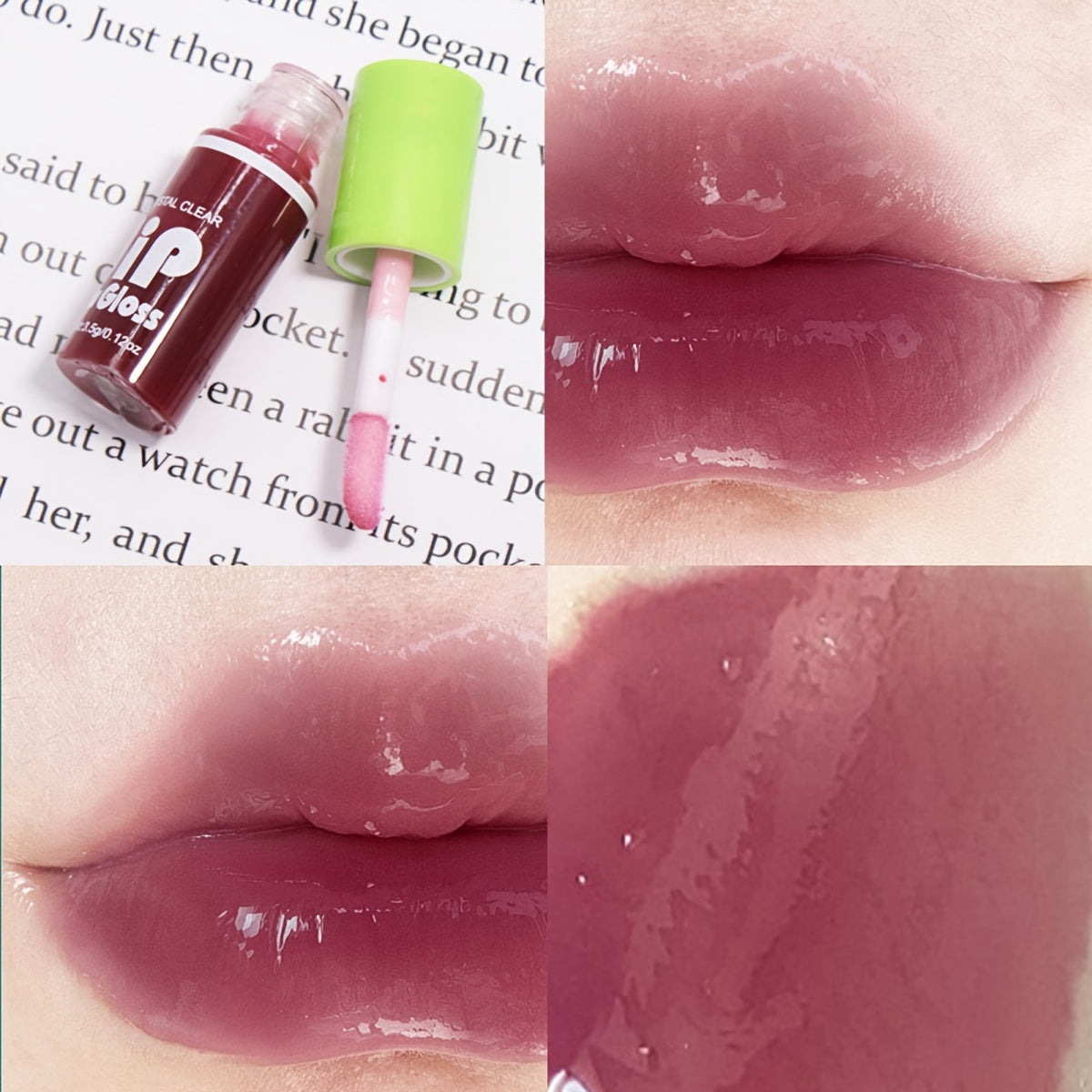 Multi-colored Oil Lip Gloss