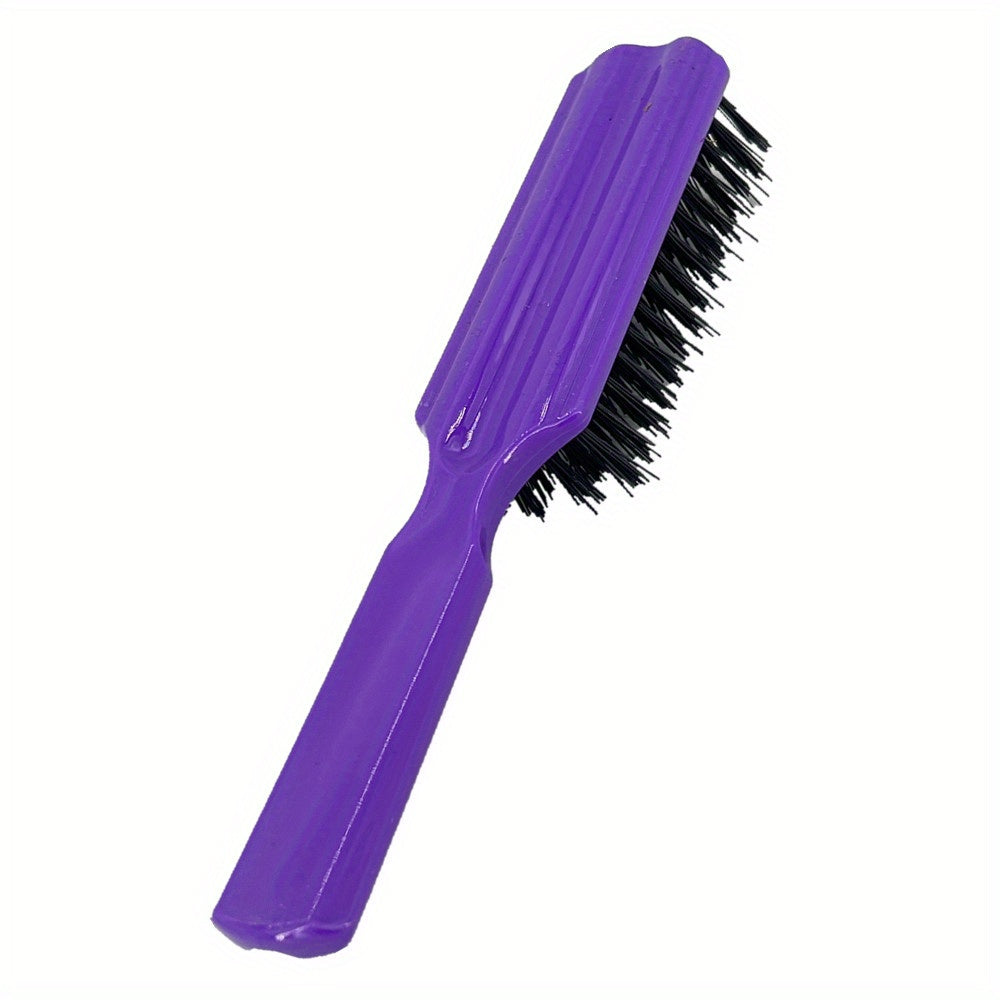 Plastic Handle Nylon Bristle Brush Hairdressing Comb Designed For All Hair Types