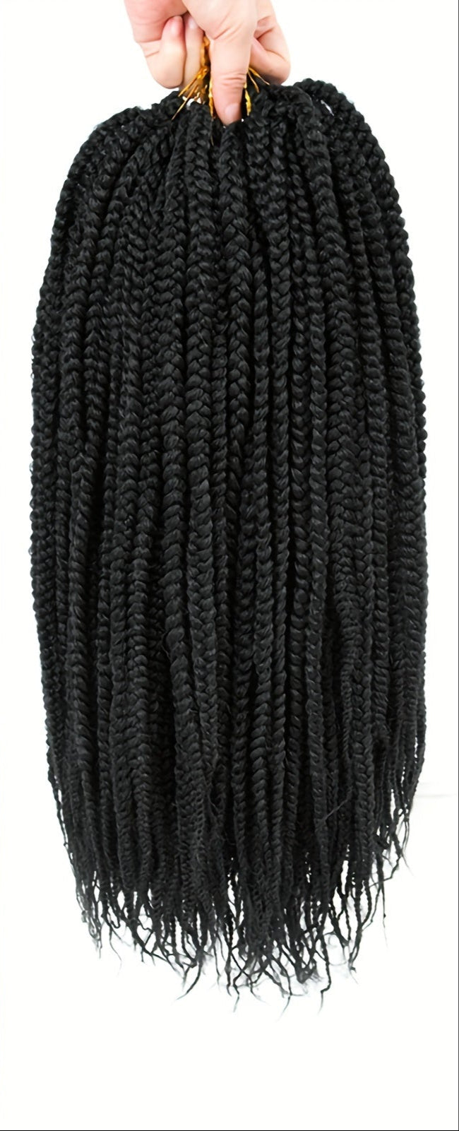 Box Braids Crochet Hair 12 Inch Crochet Braids 3 Packs 72 Strands