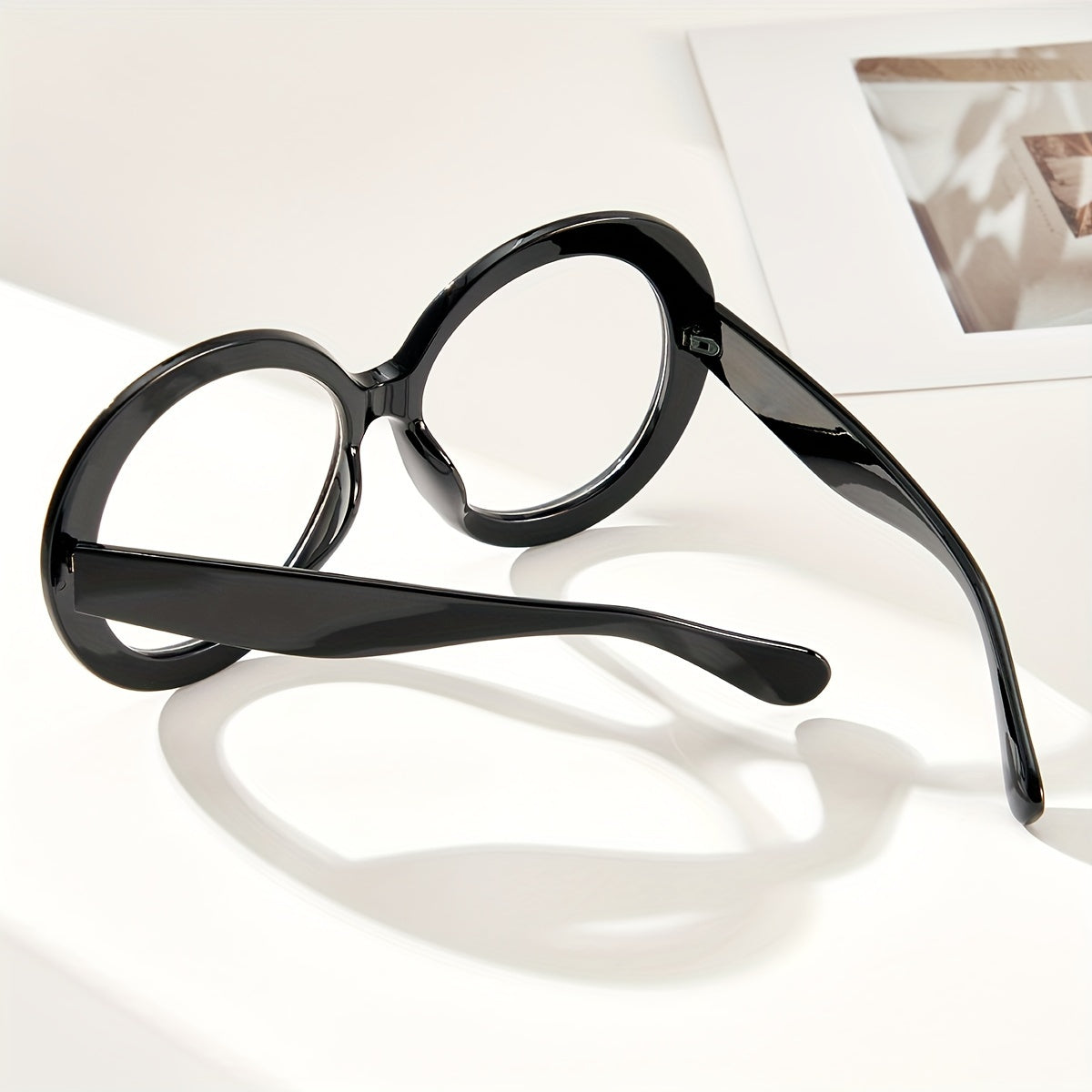 5 Pairs Trendy Clear Lens Glasses for Women