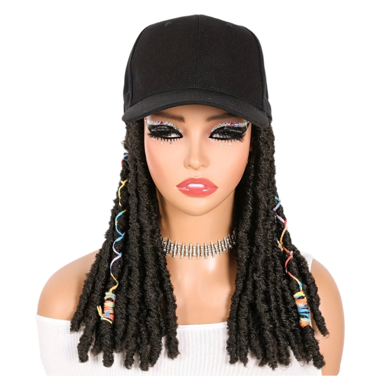 Hat Wigs 12 Inch Dreadlock Wigs