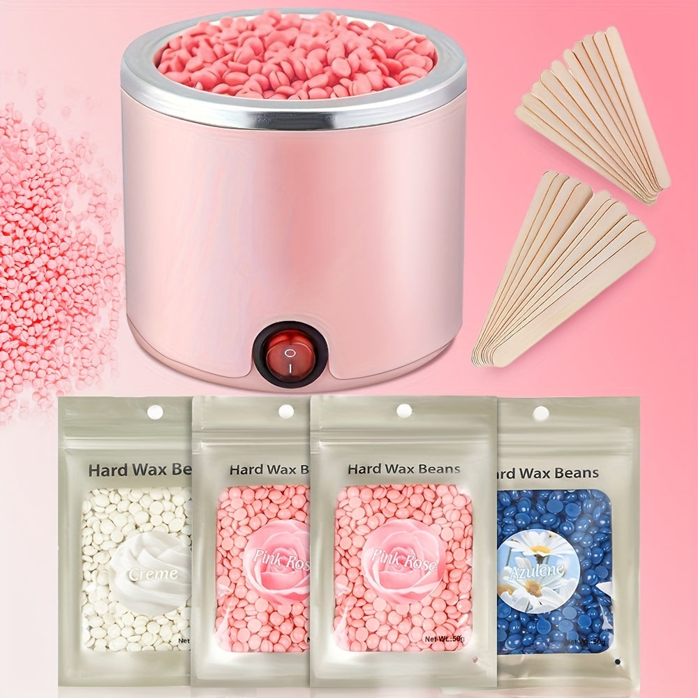 4 Packs Hair Removal Wax Beans