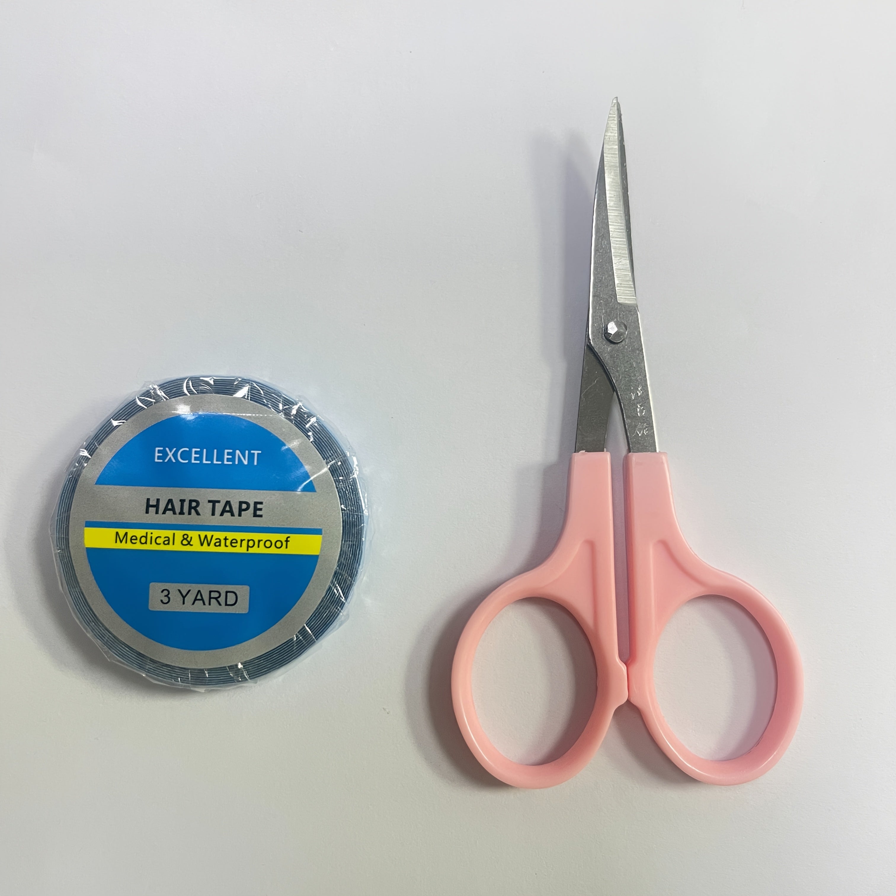 Lace Wig Installation Kit: 3 Yards Double-Sided Adhesive Tape & Scissors Set, Fit