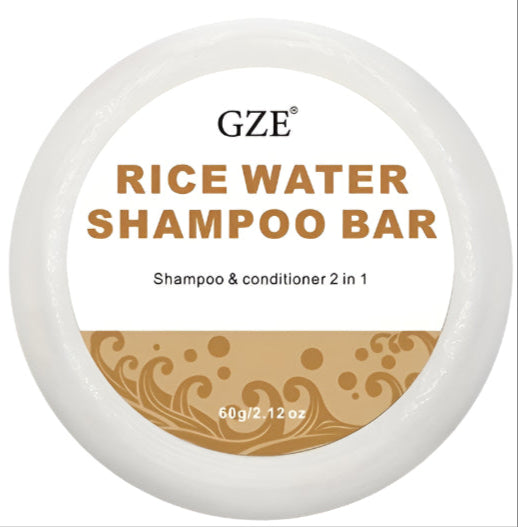 60g Rice Water Shampoo Bar 2-in-1 Hair Shampoo &conditioner